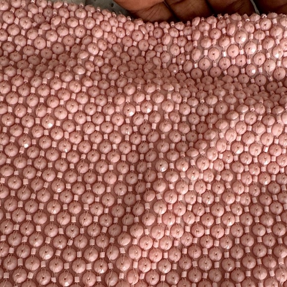 NWT ALICE + OLIVIA Leila strapless embellished soft pink mini dress size 6 - Picture 4 of 12